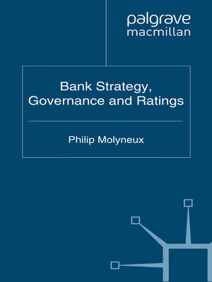 cover image of Bank Strategy, Governance and Ratings